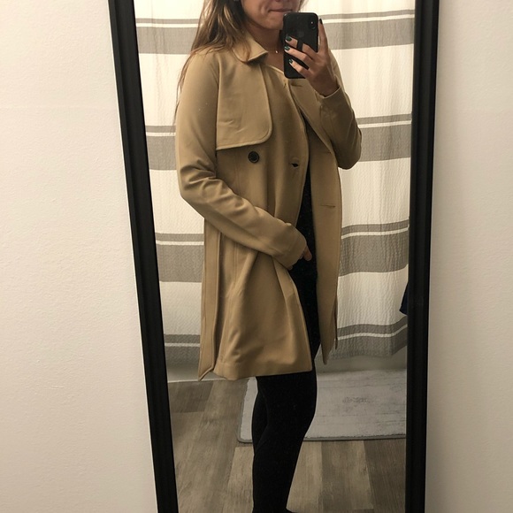 NEVER WORN Abercrombie Drapey Trench Coat - Picture 4 of 6